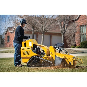 Trechers and Stump grinders and log splitter